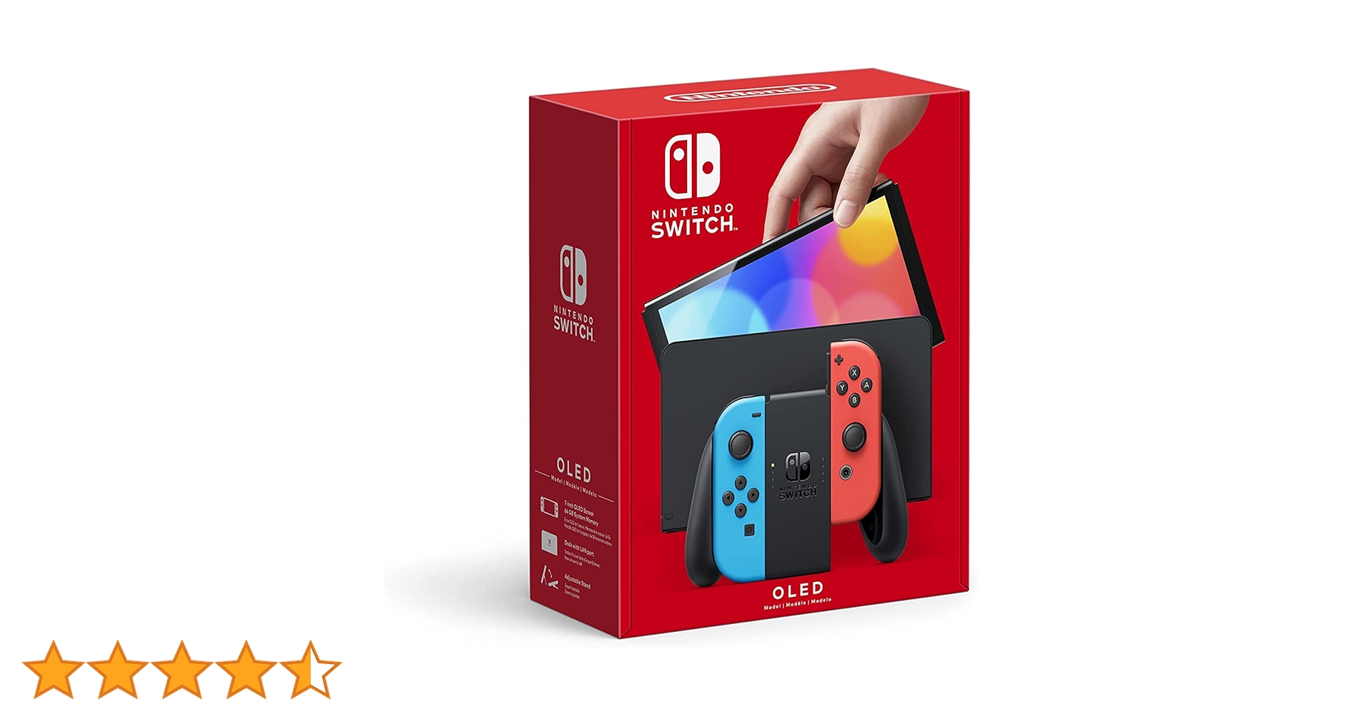 【箱あり】Nintendo Switch 本体（ジョイコンのみ有機ELモデル） Amazon.co.jp: Nintendo Switch(有機ELモデル) Joy-Con(L) ネオン